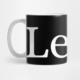 Lead Mug